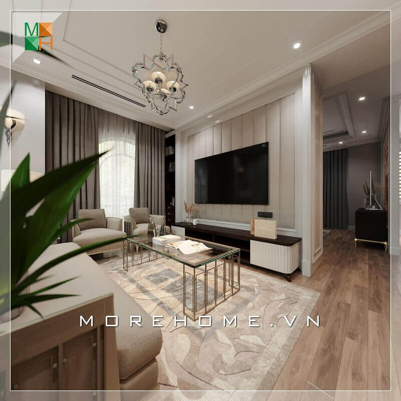 Chiêm ngưỡng mẫu phòng khách chung cư, nhà phố đẹp, tân cổ điển hiện đại đang là xu thế lựa chọn của nhiều gia đình. Thiết kế nội thất phòng khách nhà phố