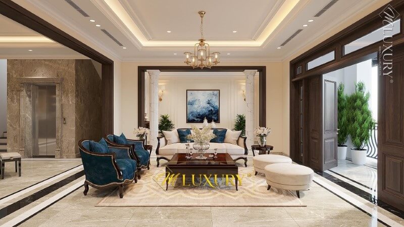 Trang trí nội thất biệt thự tân cổ điển cao cấp tại Việt Hưng Mẫu nội thất biệt thự tân cổ điển đẹp