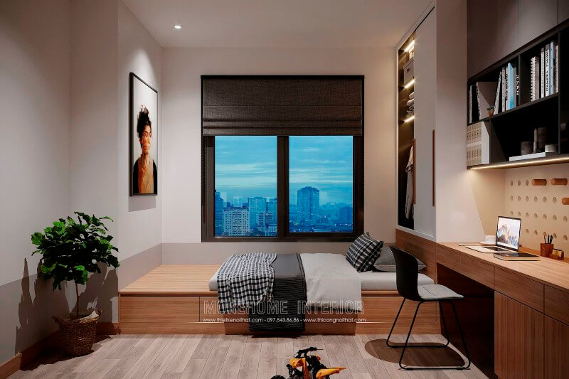 Giường ngủ gỗ công nghiệp Giường ngủ gỗ công nghiệp