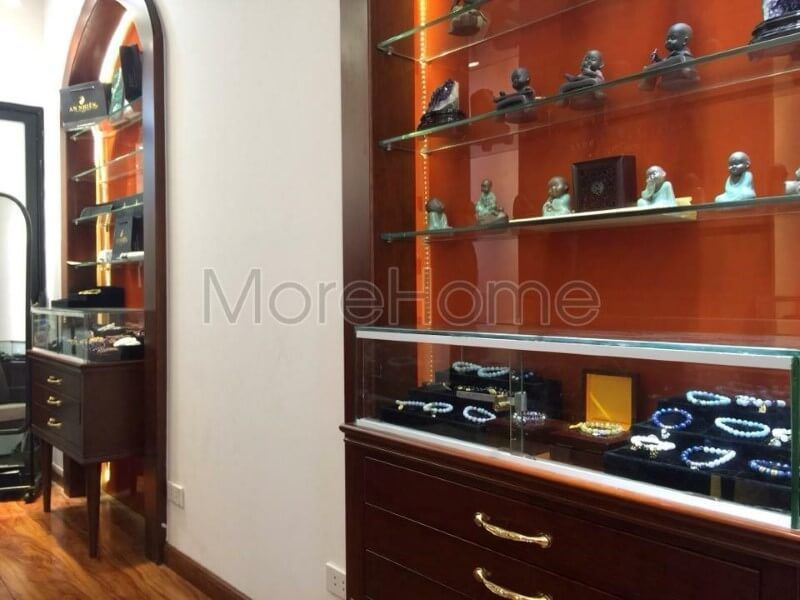 Thi công nội thất showroom đá phong thủy An Thiên độc đáo theo phong cách tân cổ điển